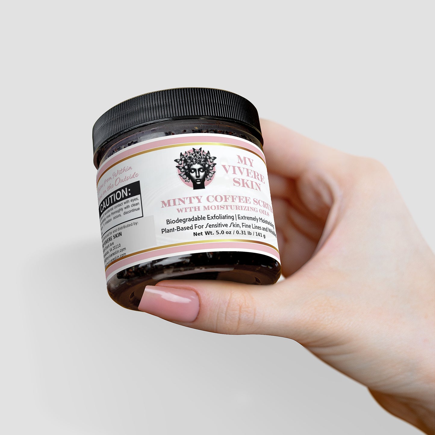 Minty Coffee Scrub