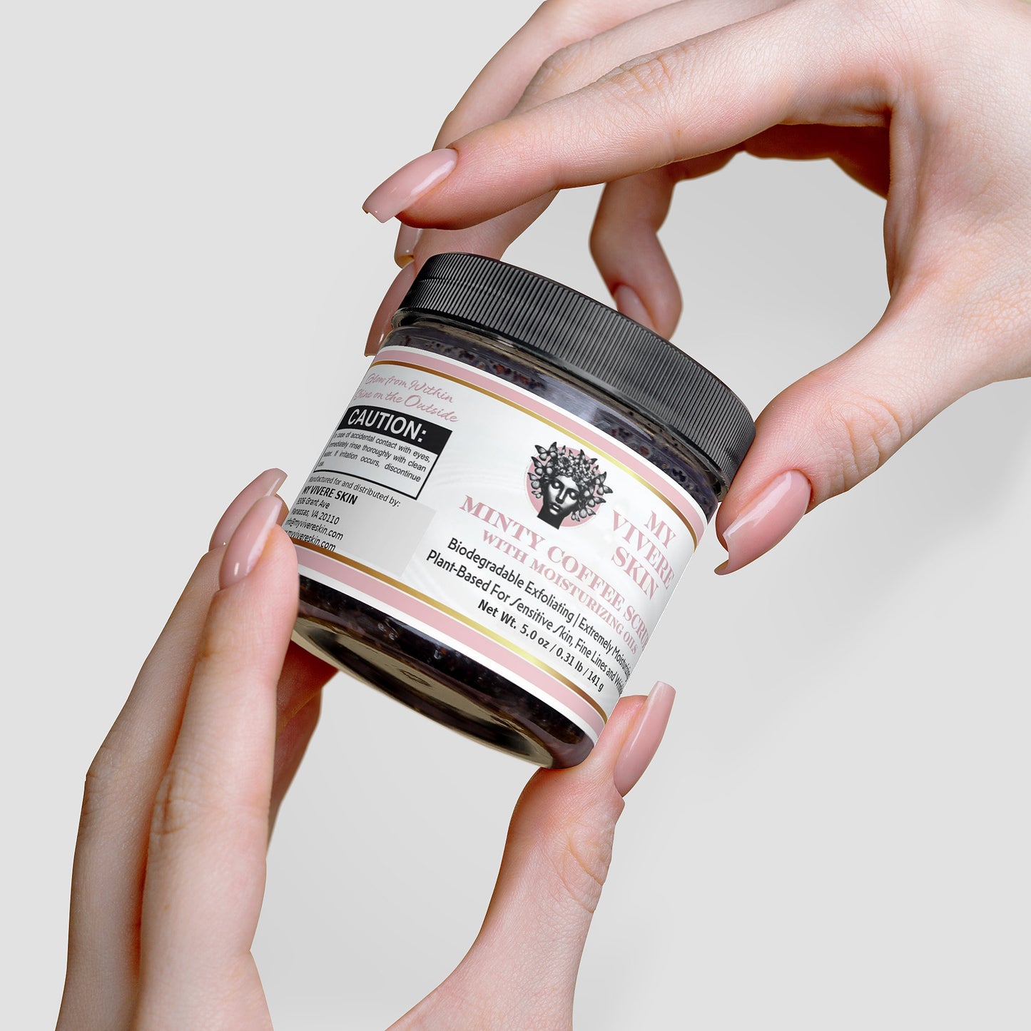 Minty Coffee Scrub