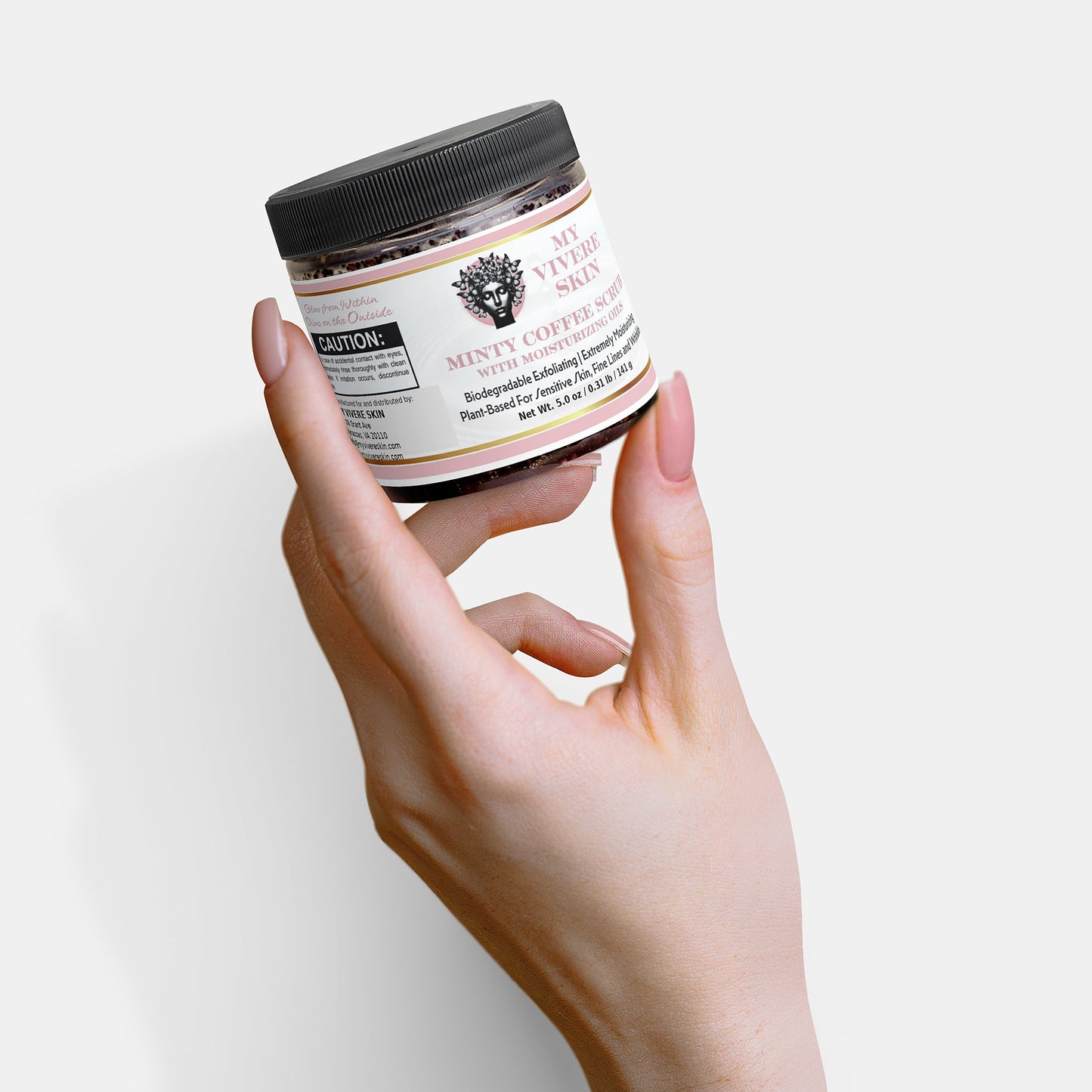 Minty Coffee Scrub