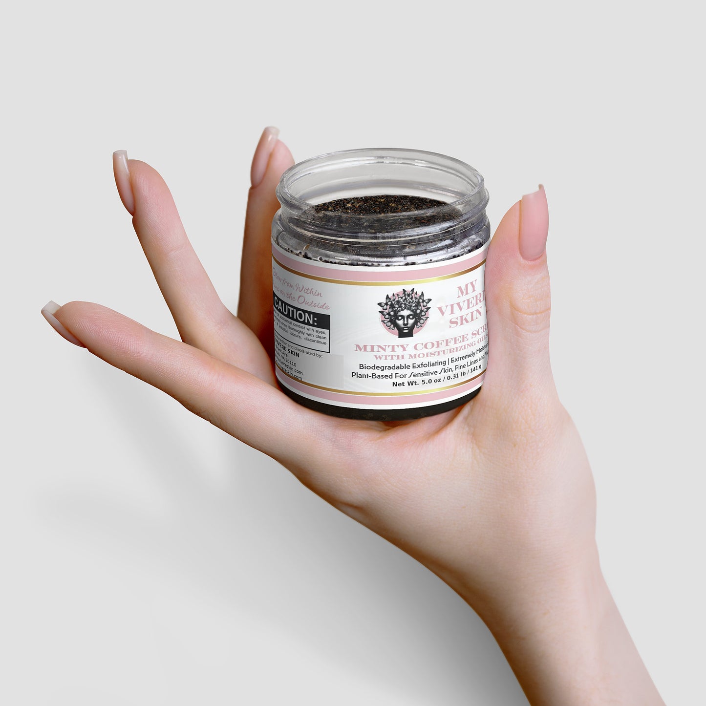 Minty Coffee Scrub